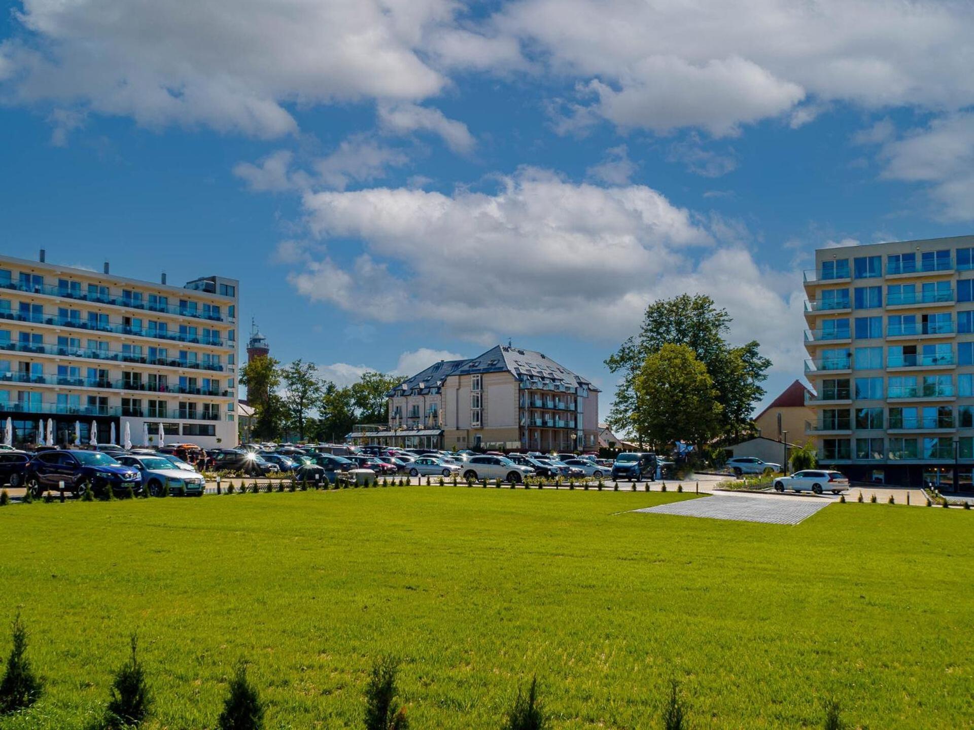 Resort Krol Plaza Spa & Wellness Jarosławiec Exterior foto